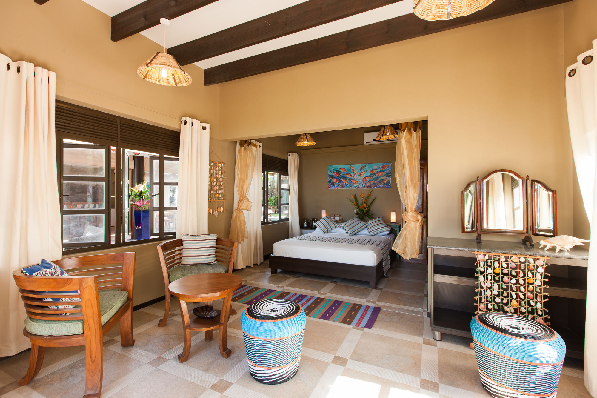 Villas Des Alizes Beachfront Suites And Garden Villas Гранд-Анс Экстерьер фото
