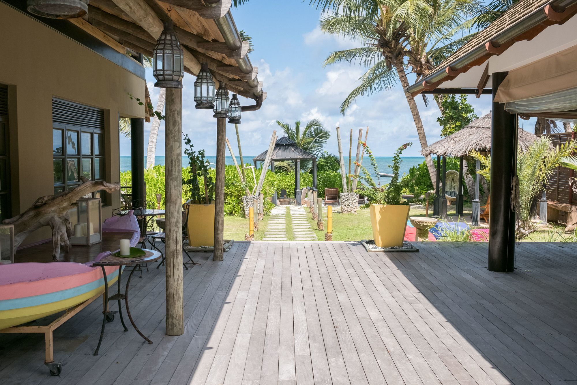Villas Des Alizes Beachfront Suites And Garden Villas Гранд-Анс Экстерьер фото